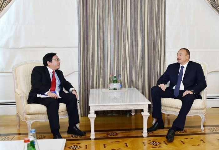 Azerbaijani president receives ADB vice-president - UPDATED